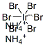 diammonium hexabromoiridate Struktur