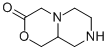 Pyrazino[2,1-c][1,4]oxazin-3(4H)-one, hexahydro- (9CI) Struktur