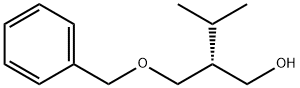 (S)-2-Benzyloxymethyl-3-methylbutan-1-ol Struktur