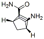 Bicyclo[2.2.1]hept-5-ene-2-carboxamide, 3-amino-, (1R,2R,3S,4S)- (9CI) Struktur