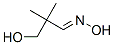 3-hydroxy-2,2-dimethylpropionaldehyde oxime Struktur