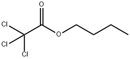 butyl trichloroacetate Struktur