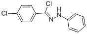 Benzoyl chloride p-chloro-, phenylhydrazone Struktur