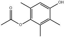 4-HYDROXY-2,3,6-TRIMETHYLPHENYL ACETATE Struktur