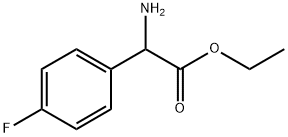 ethyl 2-aMino-2-(4-fluorophenyl)acetate Struktur