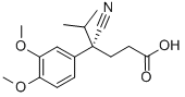 (S)-(-)-Verapamilic Acid Struktur