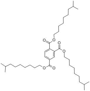 Tri-isodecyl trimellitate Struktur