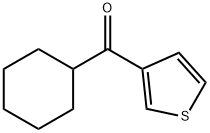 CYCLOHEXYL 3-THIENYL KETONE Struktur