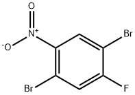 1,4-DibroMo-2-fluoro-5-nitrobenzene Struktur