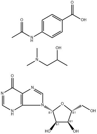 異丙肌苷, 36703-88-5, 結(jié)構(gòu)式