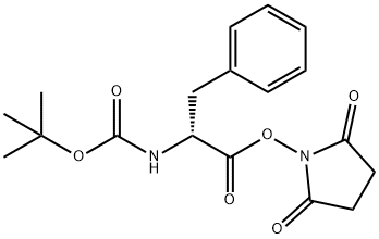 BOC-D-PHE-OSU Struktur