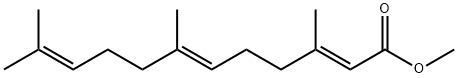 all-trans-Methyl farnesoate Struktur