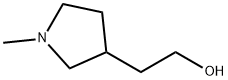 1-Methylpyrrolidine-3-ethanol Struktur