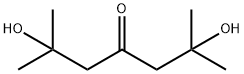 2,6-dihydroxy-2,6-dimethylheptan-4-one Struktur