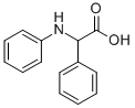 ANILINO(PHENYL)ACETIC ACID Struktur