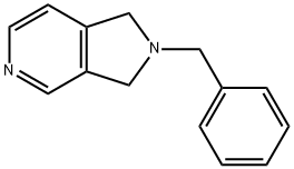 2-BENZYL-2,3-DIHYDRO-1H-PYRROLO[3,4-C]PYRIDINE Struktur