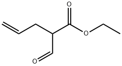 ethyl 2-formylpent-4-en-1-oate Struktur