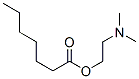 2-dimethylaminoethyl heptanoate Struktur