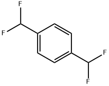 1,4-BIS(DIFLUOROMETHYL)BENZENE Structure