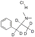 (S)-N,N-DiMethyl AMphetaMine-d6 Hydrochloride Struktur