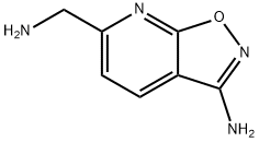 Isoxazolo[5,4-b]pyridine-6-methanamine, 3-amino- (9CI) Struktur