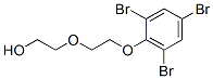 2-[2-(2,4,6-tribromophenoxy)ethoxy]-Ethanol Struktur