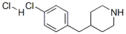 4-(4-CHLOROBENZYL)PIPERIDINE HYDROCHLORIDE Struktur