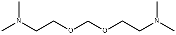 2,2'-[methylenedi(oxy)]bis[ethyl(dimethyl)amine] Struktur