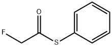 Fluorothioacetic acid S-phenyl ester Struktur