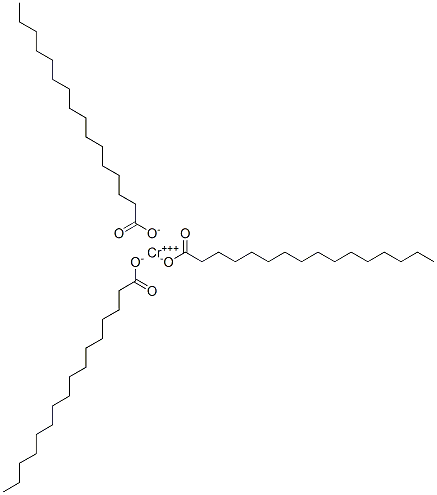 chromium(3+) palmitate Struktur