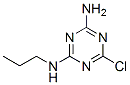 6-Chloro-2-propylamino-4-amino-1,3,5-triazine Struktur