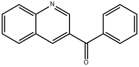 3-Benzoylquinoline Struktur