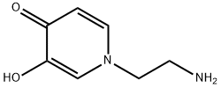 3-Hydroxy-N-aminoethylpyridone Struktur