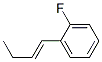 Benzene, 1-(1E)-1-butenyl-2-fluoro- (9CI) Struktur