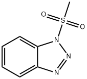 1-(METHYLSULFONYL)-1H-BENZOTRIAZOLE  95 Structure