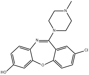 7-hydroxyloxapine Struktur