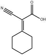 CYCLOHEXYLIDENECYANOACETIC ACID Struktur