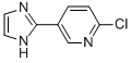 2-CHLORO-5-(1H-IMIDAZOL-2-YL)-PYRIDINE Struktur