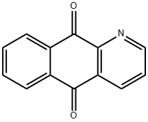 BENZO(G)QUINOLINE-5,10-DIONE Struktur