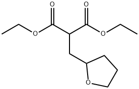 diethyl tetrahydrofurfurylmalonate Struktur