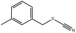 m-methylbenzyl thiocyanate Struktur