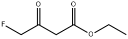 ethylg-fluoroacetoacetate Struktur