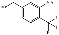 (3-Amino-4-(trifluoromethyl)phenyl)methanol Struktur