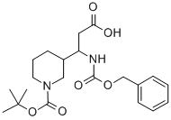 3-N-CBZ-AMINO-3-(3'-BOC)PIPERIDINE-PROPIONIC ACID
 price.