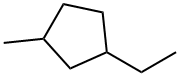 1-ETHYL-3-METHYLCYCLOPENTANE Struktur