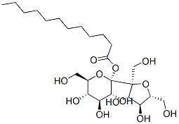 Sucrose laurate Struktur