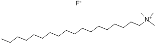 OCTADECYL TRIMETHYL AMMONIUM FLUORIDE Struktur