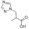 2-METHYL-3-[1,2,4]TRIAZOL-1-YL-PROPIONIC ACID Struktur