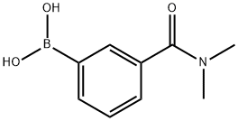 3-(DIMETHYLCARBAMOYL)PHENYLBORONIC ACID Structure