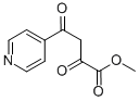 METHYL 2,4-DIOXO-4-PYRIDIN-4-YLBUTANOATE Struktur